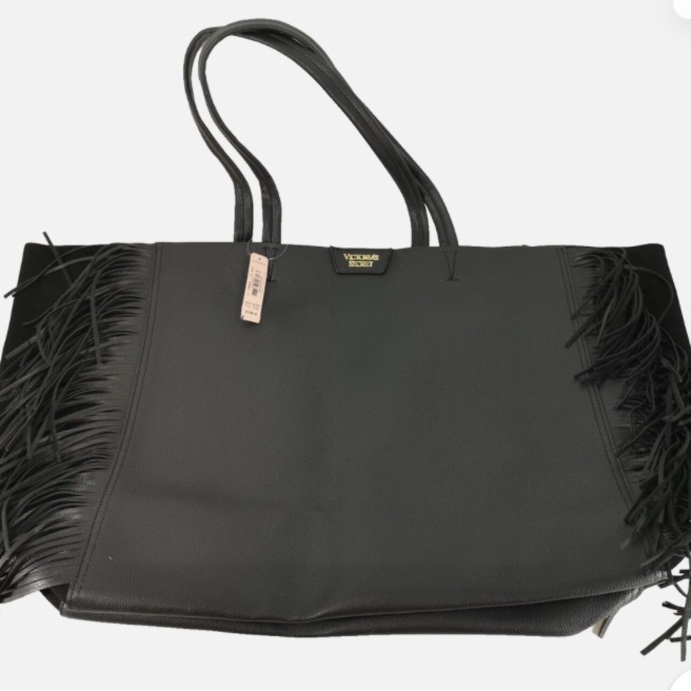 Victoria’s Secret large black tote bag 🖤